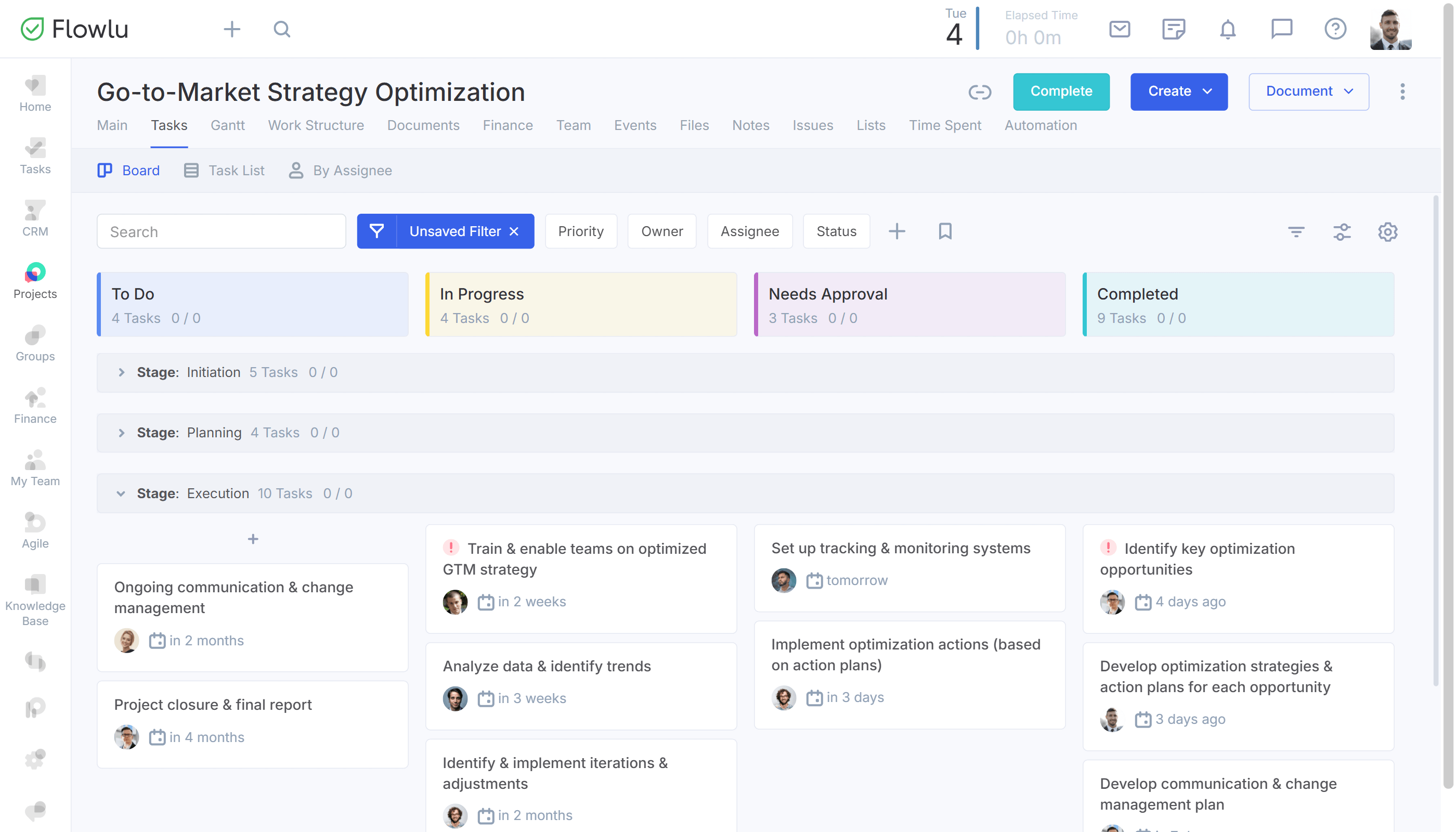 Flowlu - Como o CRM para Empresas de Consultoria Ajuda no Crescimento do Negócio